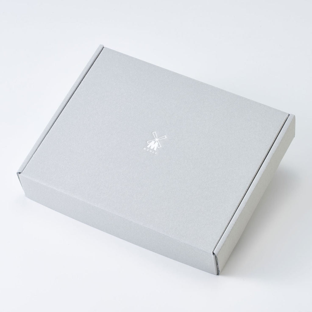 ミューレ ギフトボックスセット(TRADITIONAL/R89両刃カミソリ & 両刃替刃20枚 & ブレードガード 3点セット)-3