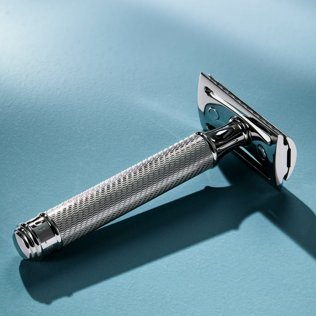 ミューレ TRADITIONAL 80周年記念特別モデル ステンレススチール両刃カミソリ(R89J80)-2