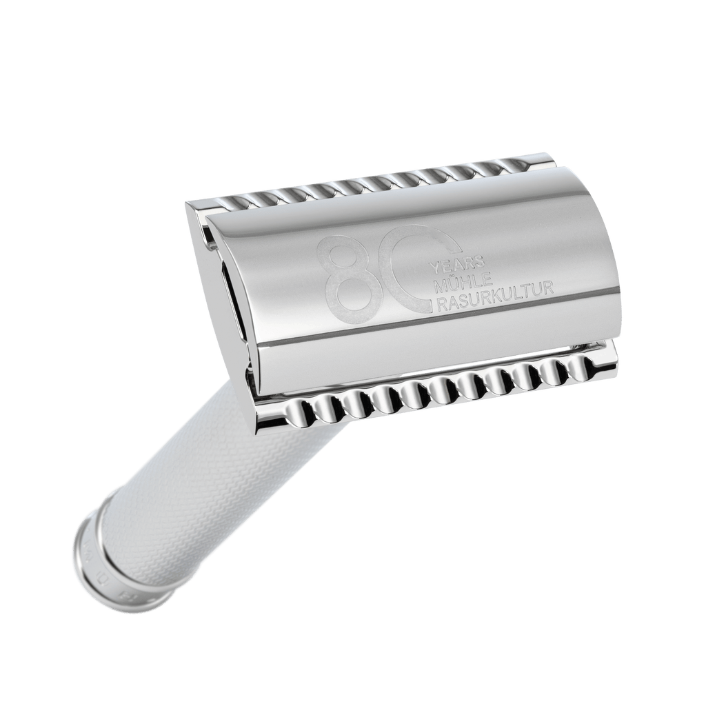 ミューレ TRADITIONAL 80周年記念特別モデル ステンレススチール両刃カミソリ(R89J80)-6