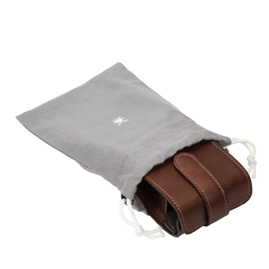 ミューレ トラベルシェービングキット(ブラウン)/Fusion対応 イタリアンレザーケース (RT2F)-4