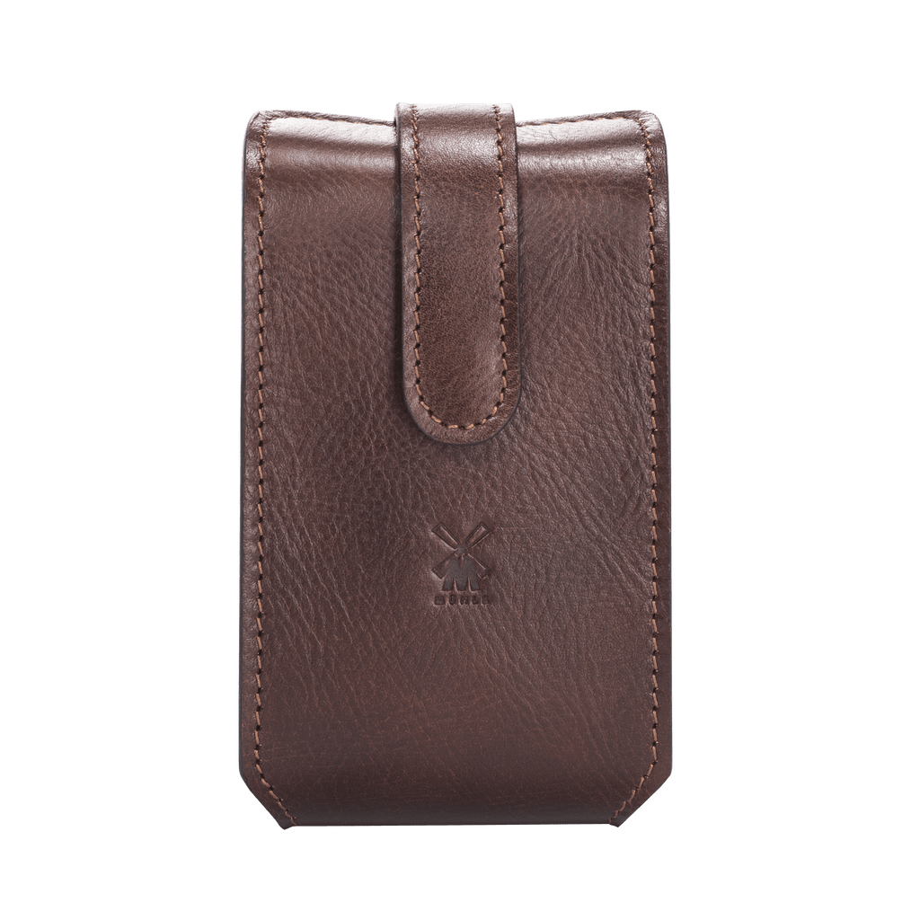 ミューレ トラベルシェービングキット(ブラウン)/Fusion対応 イタリアンレザーケース (RT2F)-3