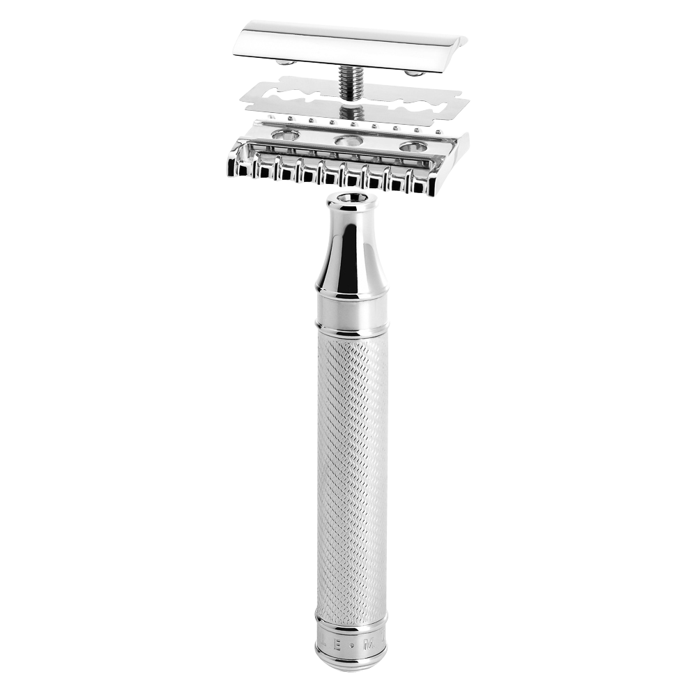 ミューレ TRADITIONAL クラシックレイザー・グランデ(両刃カミソリ)/オープンコム・メタル(R41GRANDE)-2