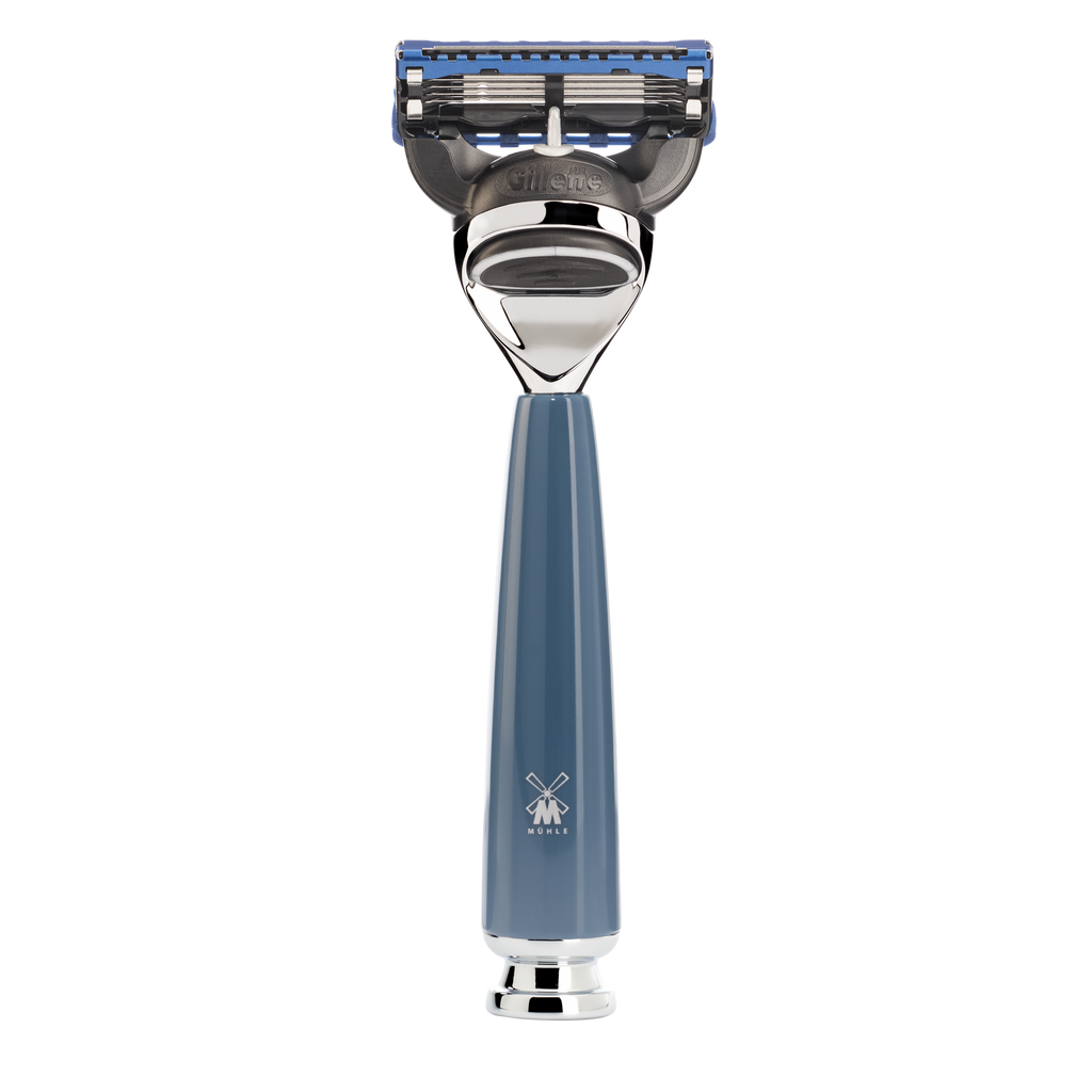 ミューレ RYTMO レイザー/ぺトロールブルーレジン 替刃:Fusion (R228F )-1