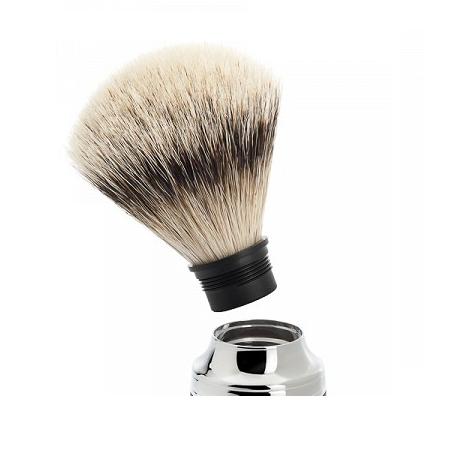 ミューレ KOSMO シェービングブラシ/オリーブ・ウッド/ファインバジャー (281H870)-2