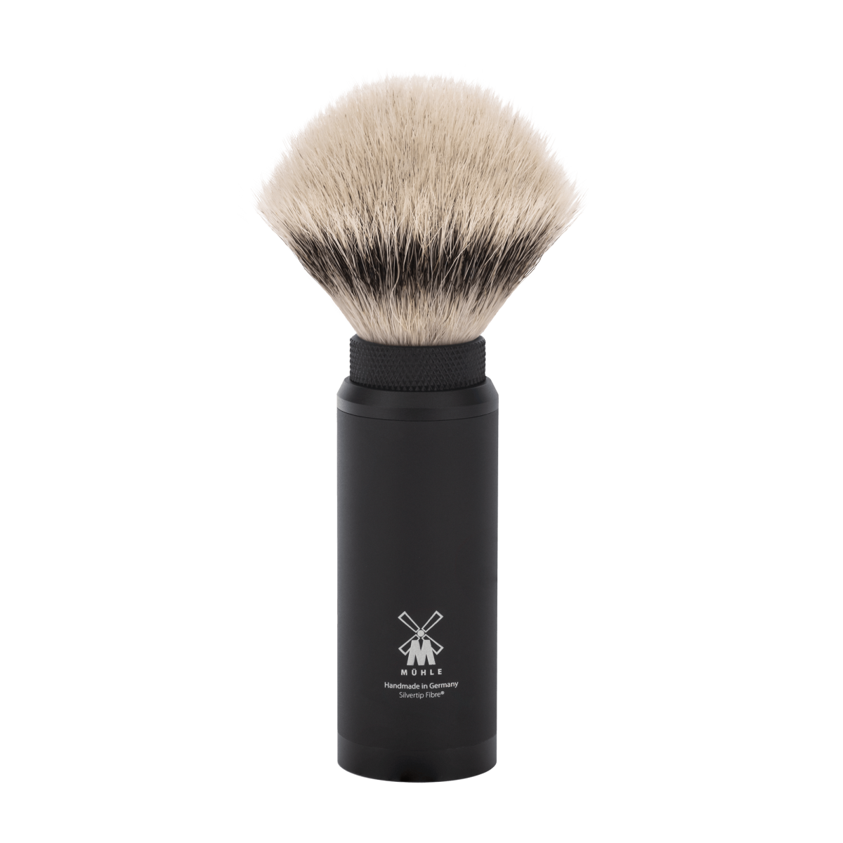 ミューレ　トラベルシェービングブラシ／アルマイト アルミニウム　(31M546)