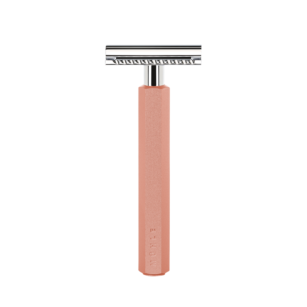 HEXAGON 両刃カミソリ／マーク・ブラウンデザイン, クローズドコム, アノダイズドアルミニウム,サンライズ(R HXG SUNRISE SR)-1