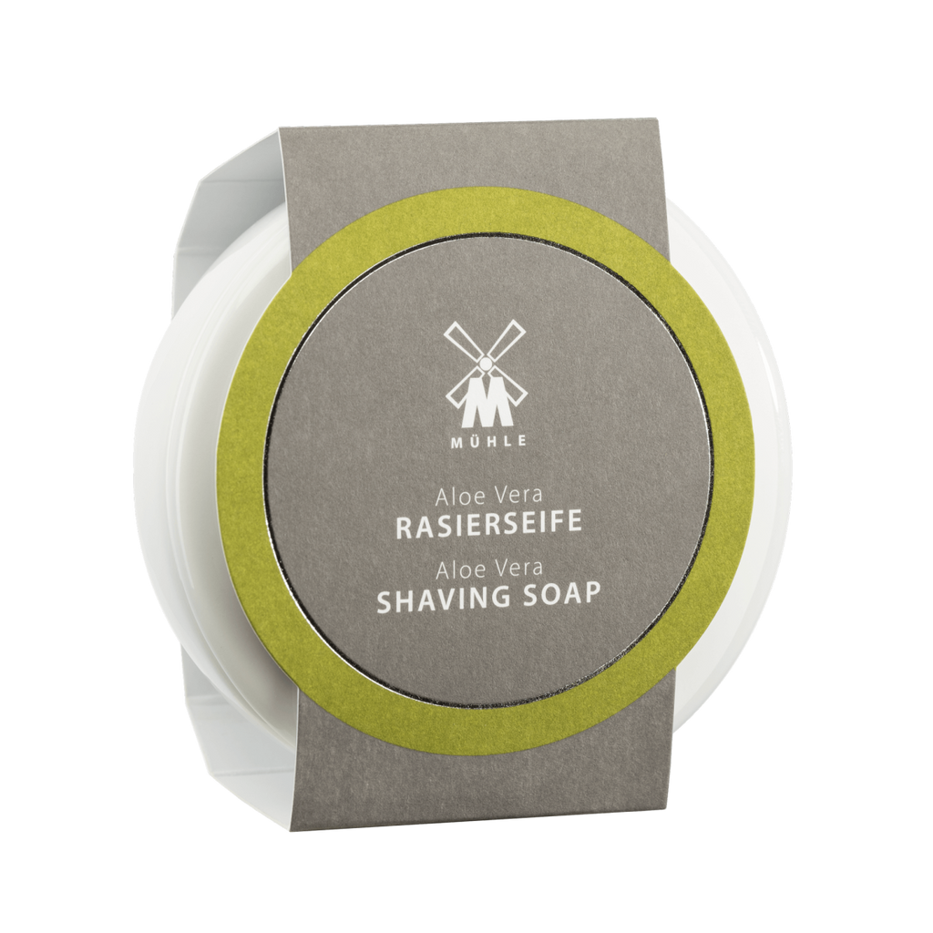 ミューレ　SHAVE CARE シェービングソープ　アロエベラ　ALOE VERA（磁器製ボウル付属）